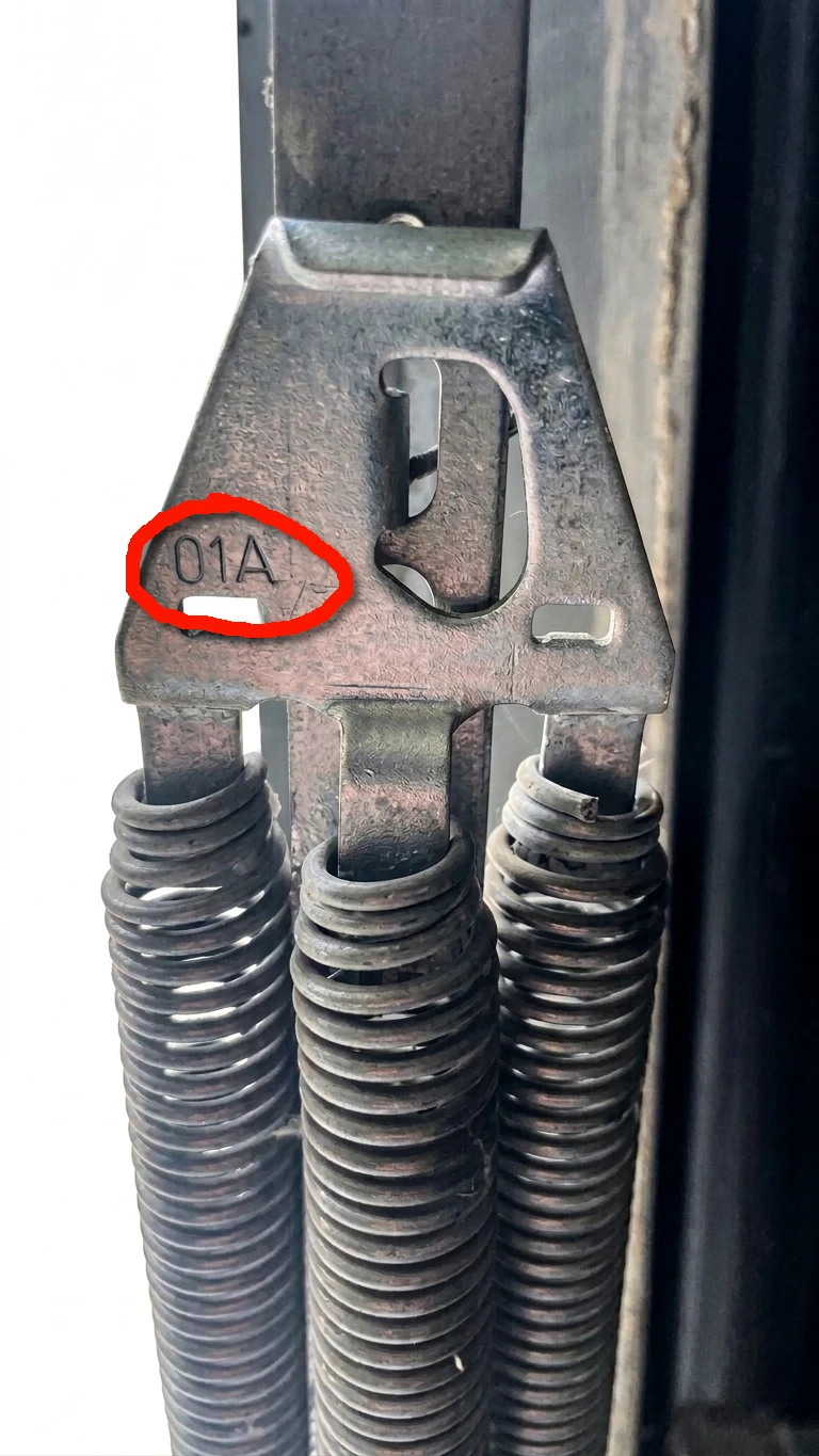 Ressort de traction extérieur Novoferm