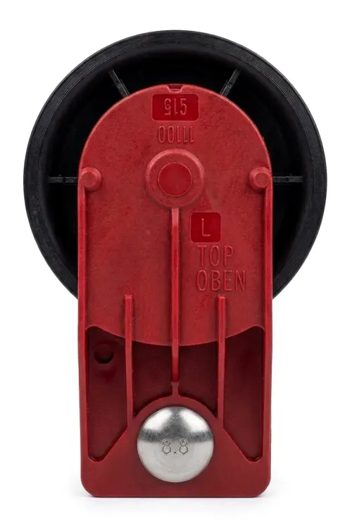 Ressort de traction horizontal Novoferm avec support de roulette en plastique